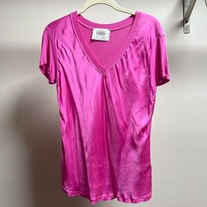 Silk blend elevated t shirt NWOT